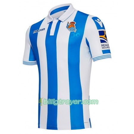 Billige Fotballdrakter Real Sociedad Hjemmedraktsett 2018/19 Kortermet